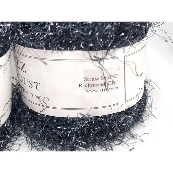 Fizz Stardust Crystal Palace 120yd/50gr Wide Range Of Gauges Poly/Lurex Yarn - Picture 5 of 12